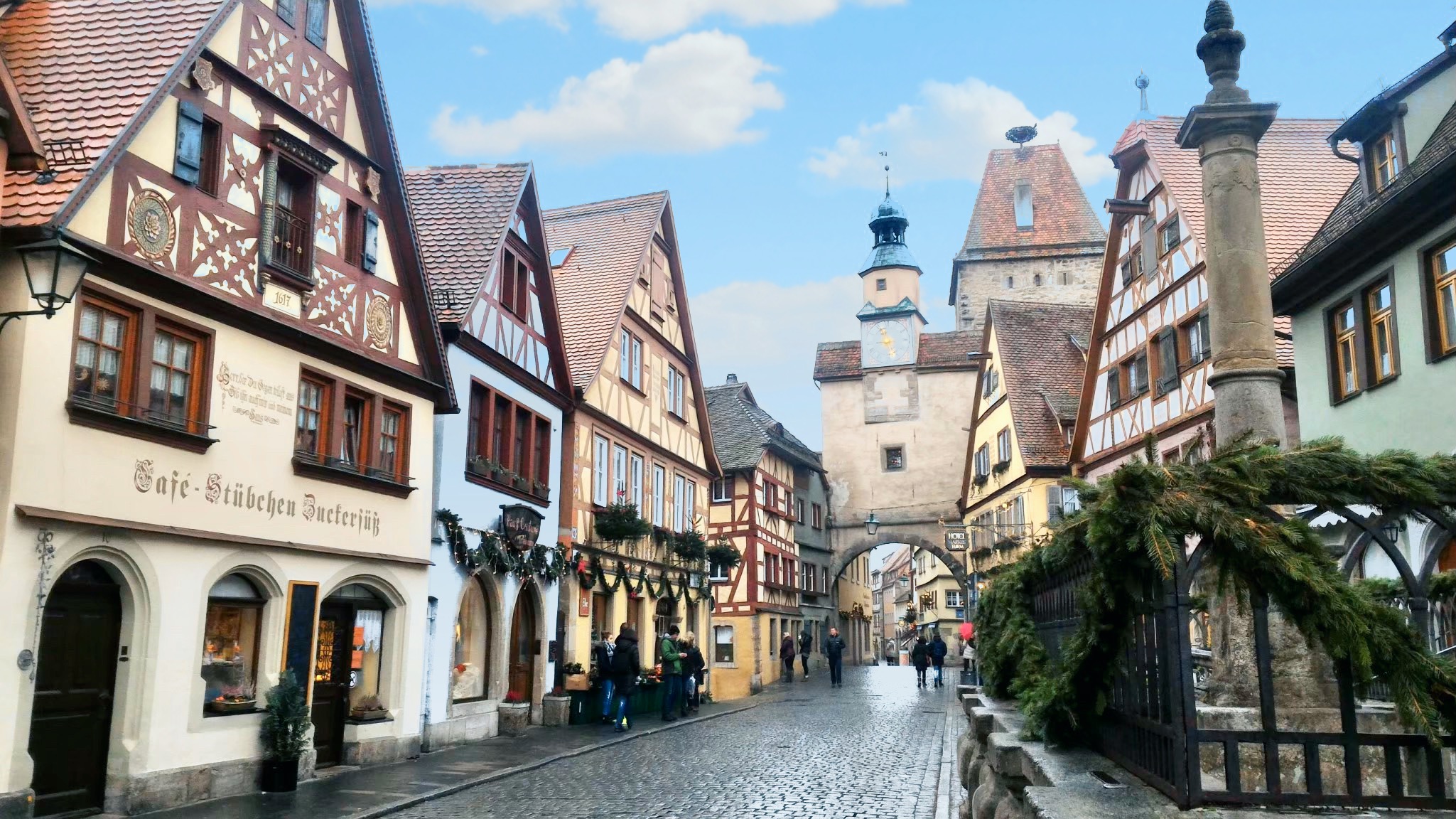 世界一メルヘンな町 ディズニー映画 ピノキオ の舞台 ドイツ ローテンブルク ばらこ旅